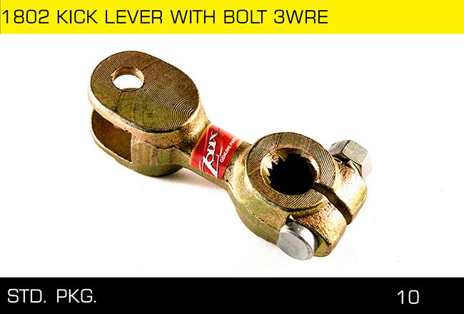 1802 KICK LEVER WITH BOLT 3 WRE